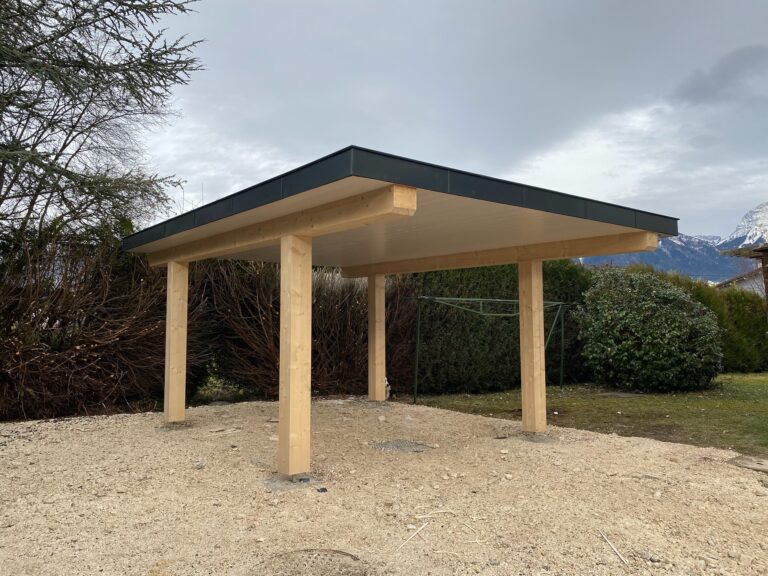 abri de voiture moderne